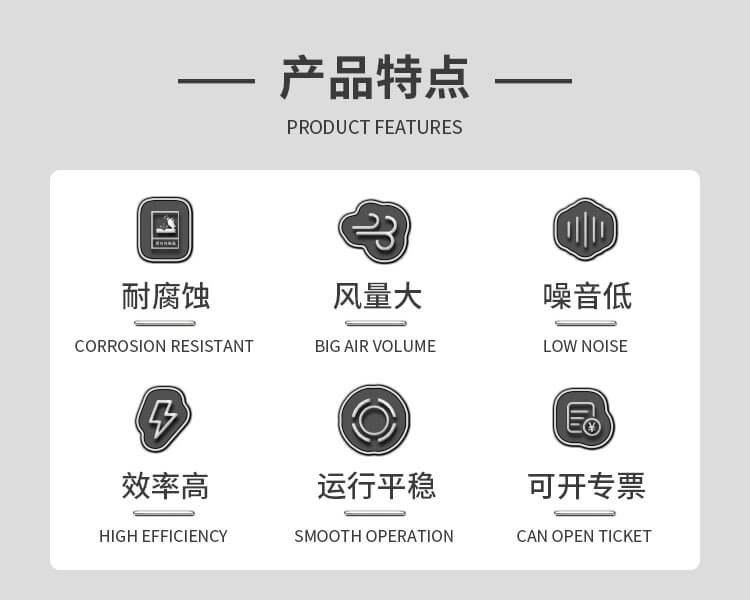 11-62不銹鋼離心風機的型號參數