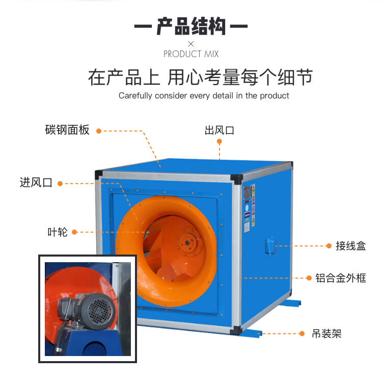 購買消防排煙離心風柜應有哪些尺寸，型號怎么選擇？